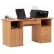 Dallas Beech Workstation with Storage